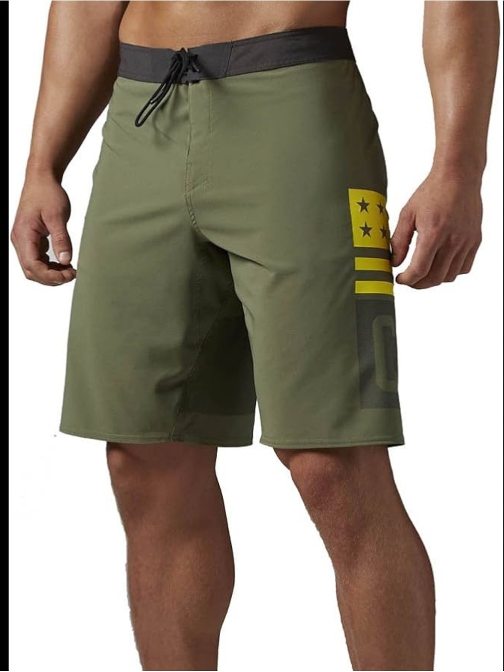 Reebok Crossfit Super Nasty Hero Shorts Mens  32 Canopy Green Retro Performance